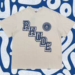 RHUDE Men's Casual Short Sleeve